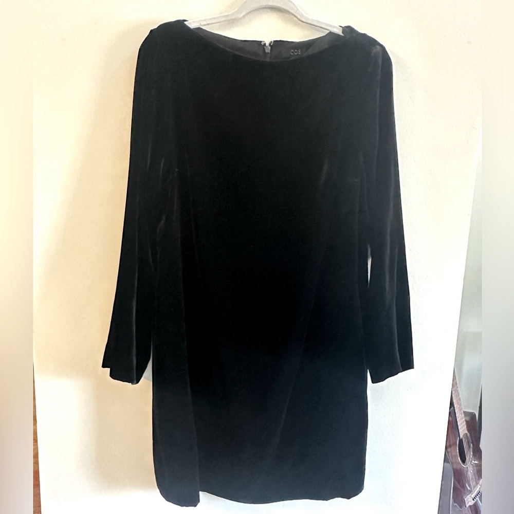 COS Silky Velvet Dress / Size US10